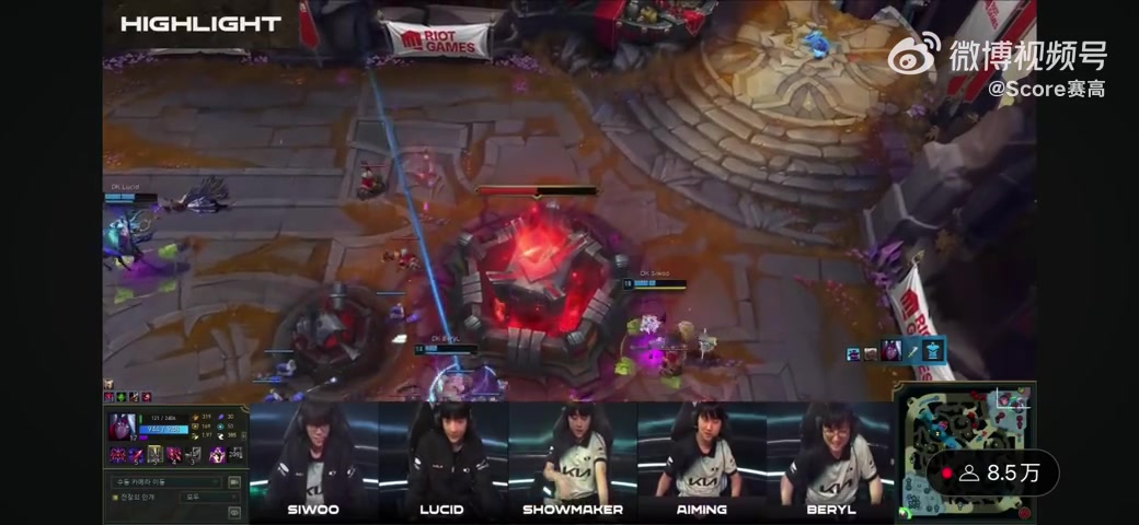 mk体育不愧是来过LPL的！Aiming赛后语音说中文：加油加油，兄弟们